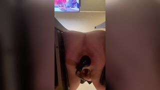 Gaping my Loose Asshole