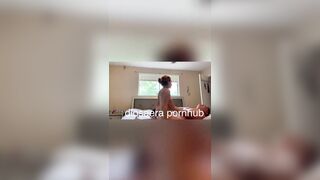Doble Penetration Squirt and Cum Drink 