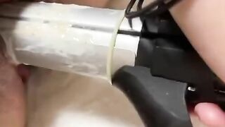 生理終わりかけでコテでオナニー※閲覧注意※ Masturbation at the end of Menstruation/browsing Attention