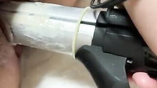 生理終わりかけでコテでオナニー※閲覧注意※ Masturbation at the end of Menstruation/browsing Attention