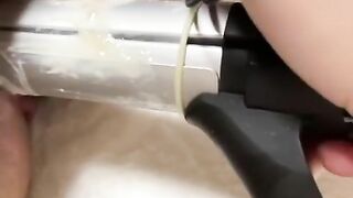 生理終わりかけでコテでオナニー※閲覧注意※ Masturbation at the end of Menstruation/browsing Attention