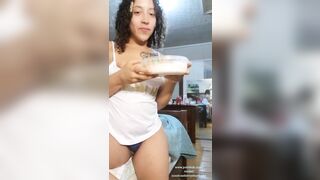 Cereal, Milk, Honey, and Squirt JUST NASTY STRAWBERRY SHORTCAKE Solo OneFaTheTeamxxx