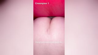 Multiple Creampies at the Gloryhole from Strangers
