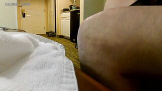 Ericka is Tied and Biting Penis, just the way Britton Likes it