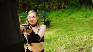 Submissive Goddess Rory Knox Gets Bound up for an Anal Fingers with