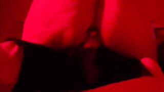 Amateur Dyke Ride 8 inside Strap with Buttplug Compilation