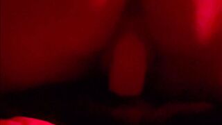 Amateur Dyke Ride 8 inside Strap with Buttplug Compilation