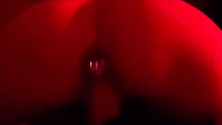 Amateur Dyke Ride 8 inside Strap with Buttplug Compilation