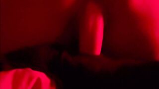 Amateur Dyke Ride 8 inside Strap with Buttplug Compilation