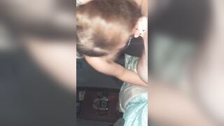 Beauty Giving me a Quick Fellatio
