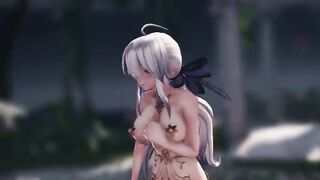 Mmd Cutie Fap Challenge how many Cum will you Release before the