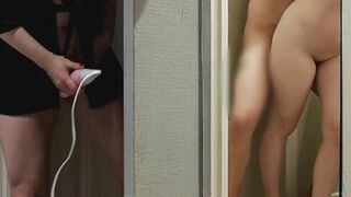 MY FIANCE MASTURBATES. WHILE I FUCKED WITH a SCORT.