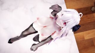 Mmd Haku Bae Lady Resident Evil Mod Huge Booty 3d Animated