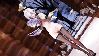 Mmd Haku Bae Lady Resident Evil Mod Huge Booty 3d Animated