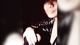 Hottie eastern Boss Blowing her Slaves Balls until he Jizzes