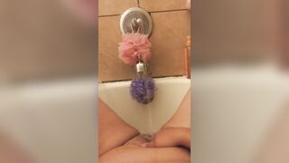 Bathtub Water Masturbation