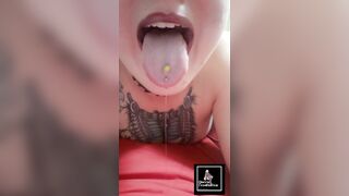 Close up Oral Fixation