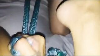 Bombshell oriental mom Strengthening Slaves Nuts