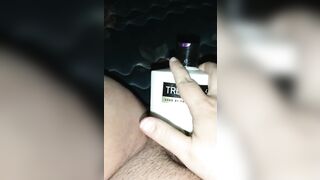 Bunni Stretching with Thick Conditioner Bottle