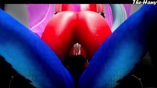 Miss Kneesocks Drains a Dragon inside the Vault - SL