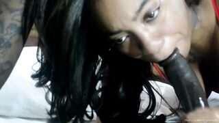 Amateur Black Hoe has her Holes Fuck by Multiple Guys