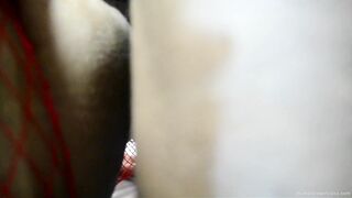 Amateur Black Hoe has her Holes Fuck by Multiple Guys