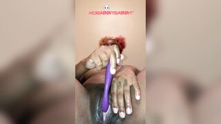 Bushy Tight Creamy Snatch