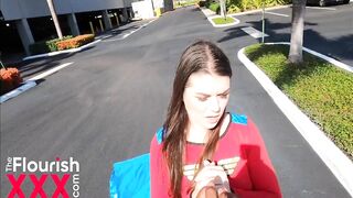 Wonder Woman catches her Cheating Man and gets cramped -