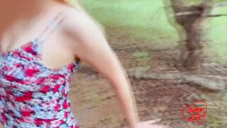 Risky Sex inside a Coniferous Forest - SOboyandSOgirl