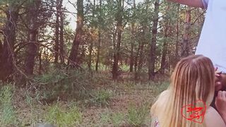 Risky Sex inside a Coniferous Forest - SOboyandSOgirl