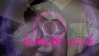 I love to suckand pounded