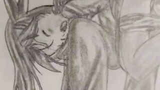 Drawing NSFW Year Progress