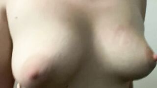 BOUNCING TITTIES. Nailed so Neighbours can Hear!