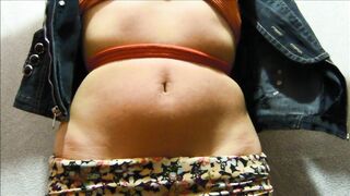 Bound Belly of my teenagers Year older Gf I Masturbate her Spanking