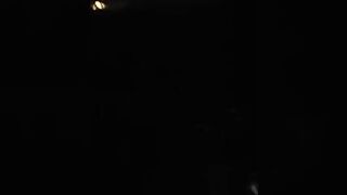 Woman Toys Twat inside Moonlight