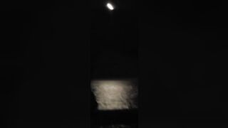 Woman Toys Twat inside Moonlight
