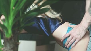 Quick Side Underwear Sex into the Kitchen