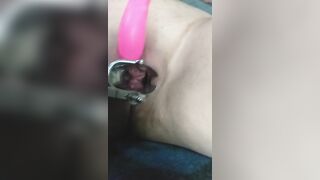 Close up Speculum and Internal Veiw of Squirting
