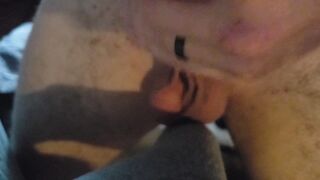 He came on my Socks while I Played on the Phone