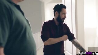 Blonde barely legal gets a rough pounding from behind into with