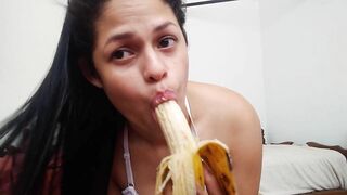Fucking my Vagina with Bananas Cuz there not Bull into my City