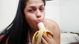 Fucking my Vagina with Bananas Cuz there not Bull into my City