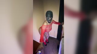 More of my Mask Submissive Sub Dont got Tired of Watching her