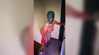 More of my Mask Submissive Sub Dont got Tired of Watching her