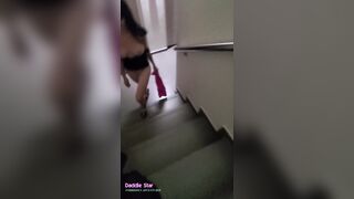 FORBIDDEN ADVENTURES, Hotel FUN #4, Heels & Breasts, UP the Stairs Nude