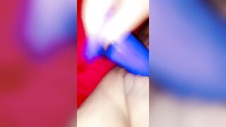 BBW Fucking herself Leads to Fast Squirt