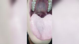 Tongue and Throat as I Laugh and make Noises to make Uvula