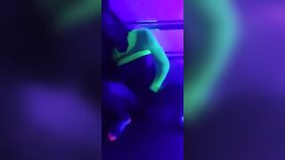 Neon Rave Bimbo Ride Hey Suction Sex Toy
