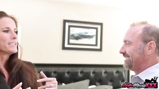 Sexual milf Sofie Marie Seduces Old Man For Wild Sex