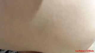 Colombian bimbo gets impregnated by lucky dude at rest area!
